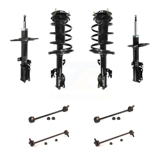 [Avant et Arrière] Ensemble de jambe de suspension avec ressort hélicoïdal pour 2007-2009 Lexus ES350 KSS-107708