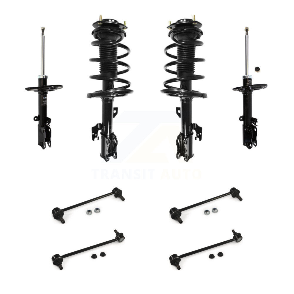 [Avant et Arrière] Ensemble de jambe de suspension avec ressort hélicoïdal pour Toyota Camry KSS-107710