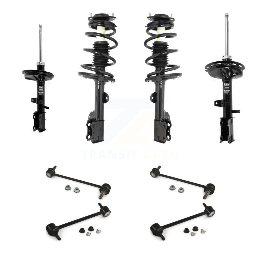 [Avant et Arrière] Ensemble de jambe de suspension avec ressort hélicoïdal pour Toyota Highlander AWD KSS-107711
