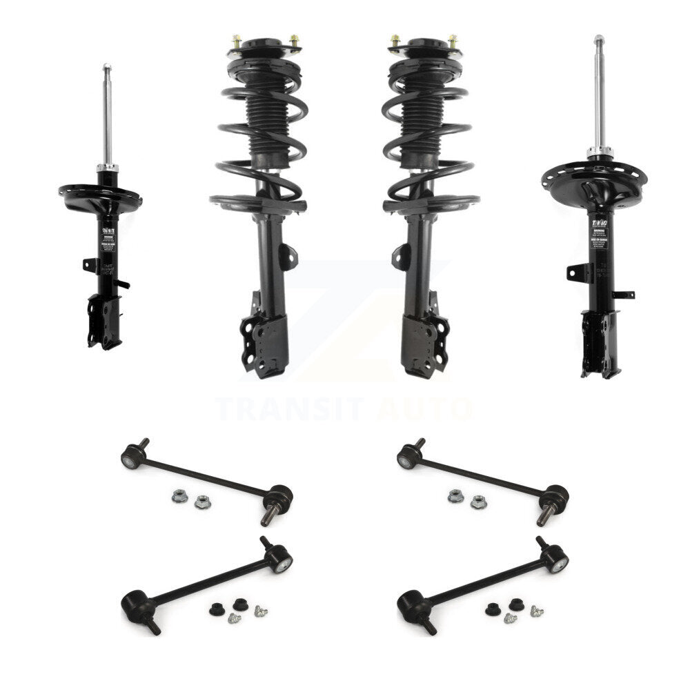 [Avant et Arrière] Ensemble de jambe de suspension avec ressort hélicoïdal pour 09-15 Toyota Venza AWD KSS-107713
