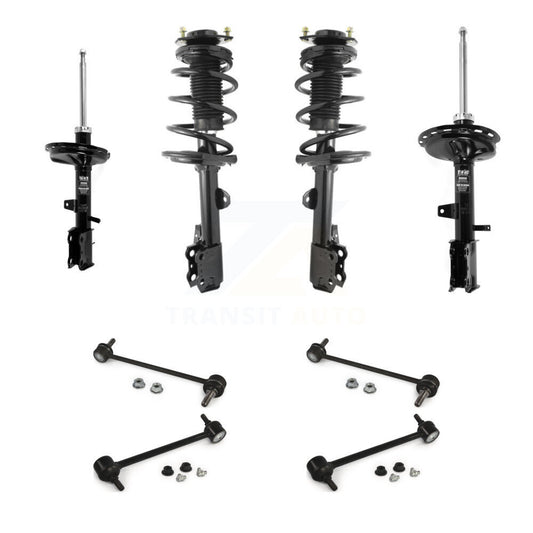 [Avant et Arrière] Ensemble de jambe de suspension avec ressort hélicoïdal pour 09-15 Toyota Venza AWD KSS-107713