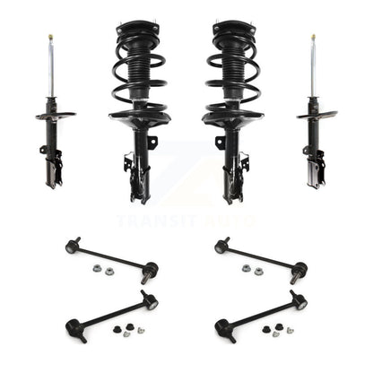 [Avant et Arrière] Ensemble de jambe de suspension avec ressort hélicoïdal pour 2002-2003 Toyota Camry KSS-107716