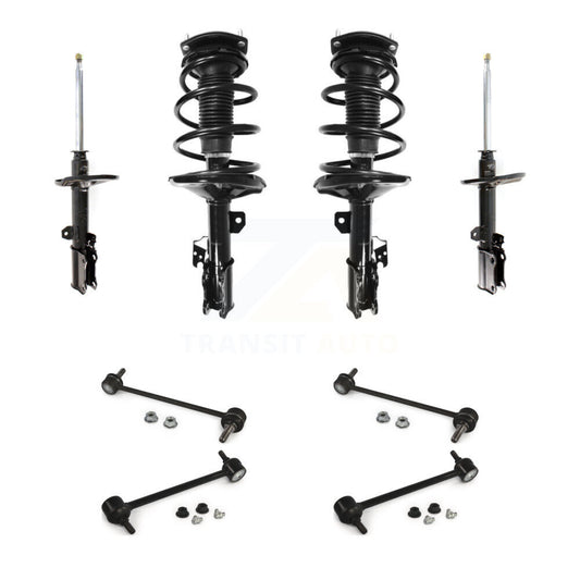 [Avant et Arrière] Ensemble de jambe de suspension avec ressort hélicoïdal pour 2002-2003 Toyota Camry KSS-107716