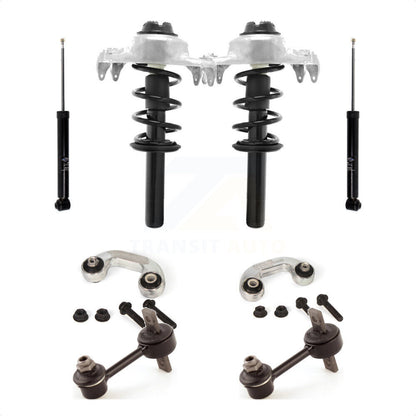[Avant et Arrière] Ensemble de jambe de suspension avec ressort hélicoïdal pour 2009 Audi A4 Quattro KSS-107719