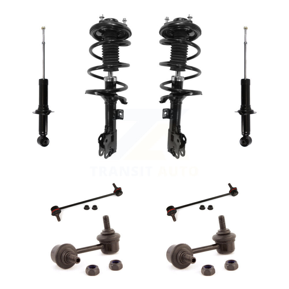 [Avant et Arrière] Ensemble de jambe de suspension avec ressort hélicoïdal pour Mitsubishi Lancer KSS-107720