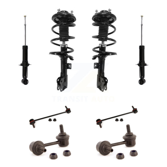 [Avant et Arrière] Ensemble de jambe de suspension avec ressort hélicoïdal pour Mitsubishi Lancer KSS-107720