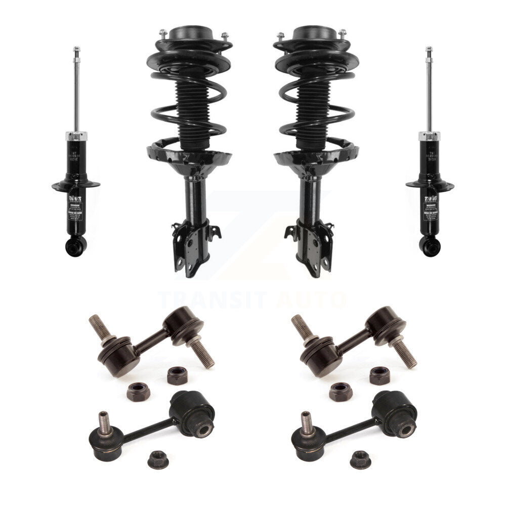 [Avant et Arrière] Ensemble de jambe de suspension avec ressort hélicoïdal pour Subaru Impreza KSS-107721