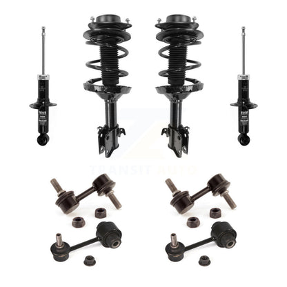 [Avant et Arrière] Ensemble de jambe de suspension avec ressort hélicoïdal pour Subaru Impreza KSS-107721