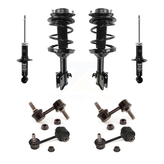 [Avant et Arrière] Ensemble de jambe de suspension avec ressort hélicoïdal pour Subaru Impreza KSS-107721