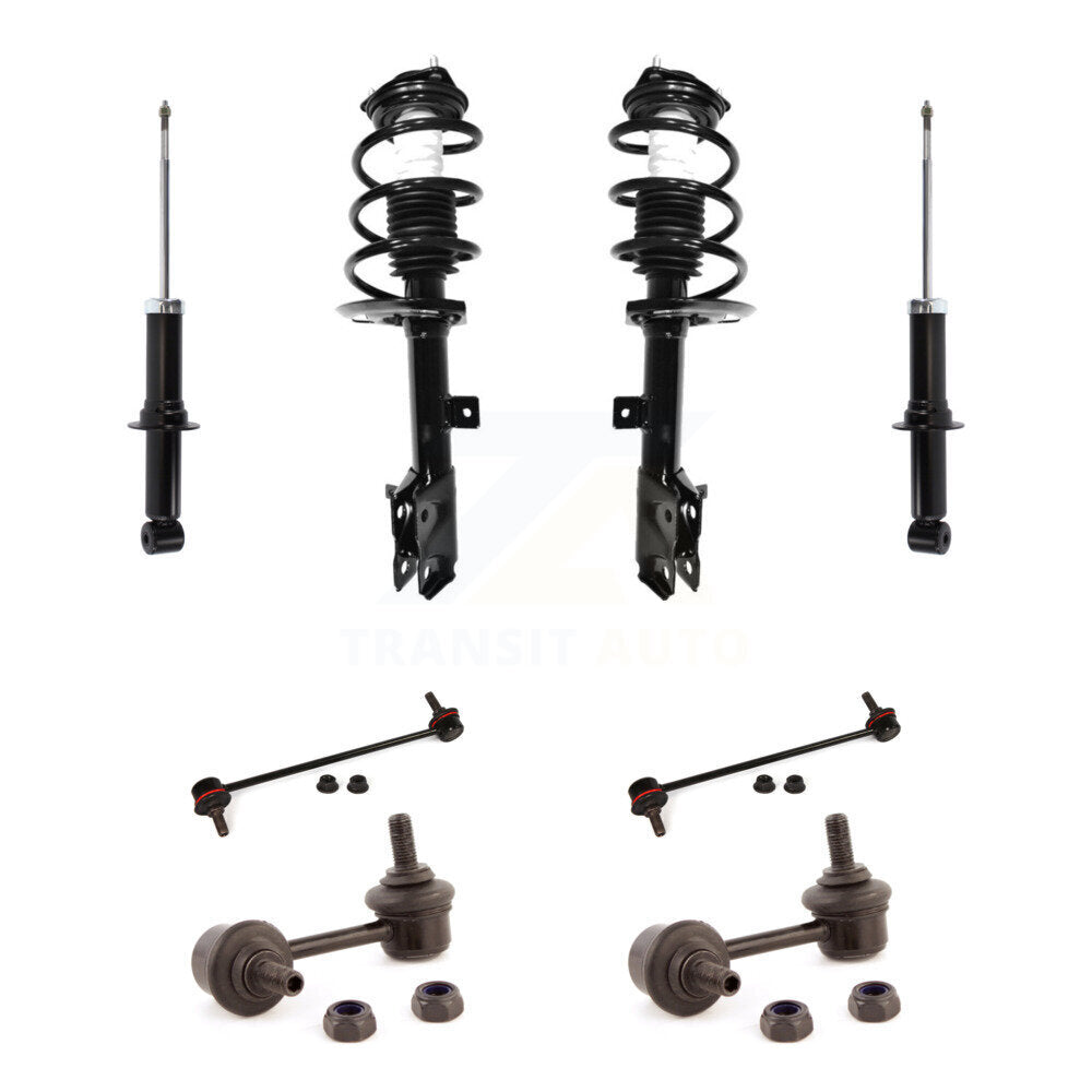 [Avant et Arrière] Ensemble de jambe de suspension avec ressort hélicoïdal pour Jeep Dodge Caliber KSS-107724
