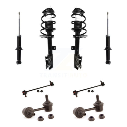 [Avant et Arrière] Ensemble de jambe de suspension avec ressort hélicoïdal pour Jeep Dodge Caliber KSS-107724