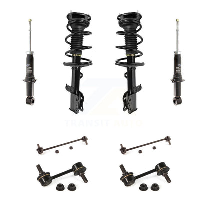 [Avant et Arrière] Ensemble de jambe de suspension avec ressort hélicoïdal pour 03-06 Toyota Corolla KSS-107726