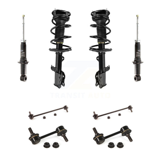 [Avant et Arrière] Ensemble de jambe de suspension avec ressort hélicoïdal pour 03-06 Toyota Corolla KSS-107726