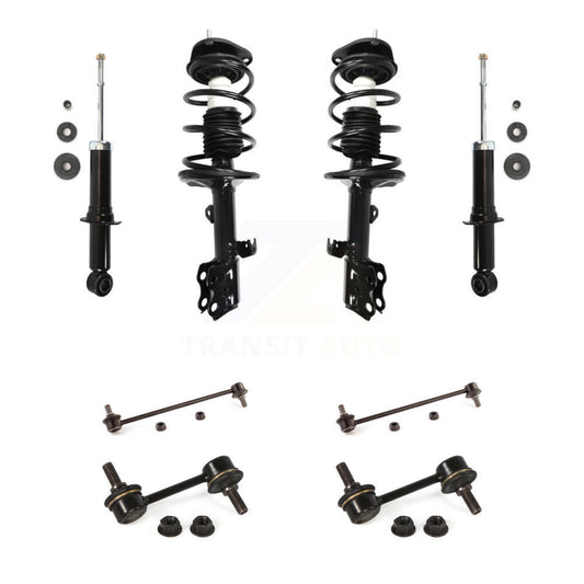 [Avant et Arrière] Ensemble de jambe de suspension avec ressort hélicoïdal pour 2010 Pontiac Vibe FWD KSS-107727