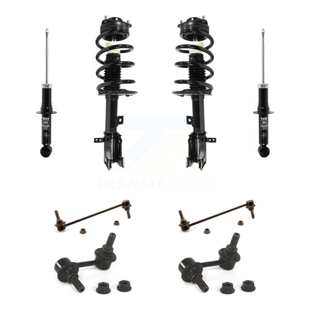 [Avant et Arrière] Ensemble de jambe de suspension avec ressort hélicoïdal pour Dodge Journey 3.6L KSS-107729