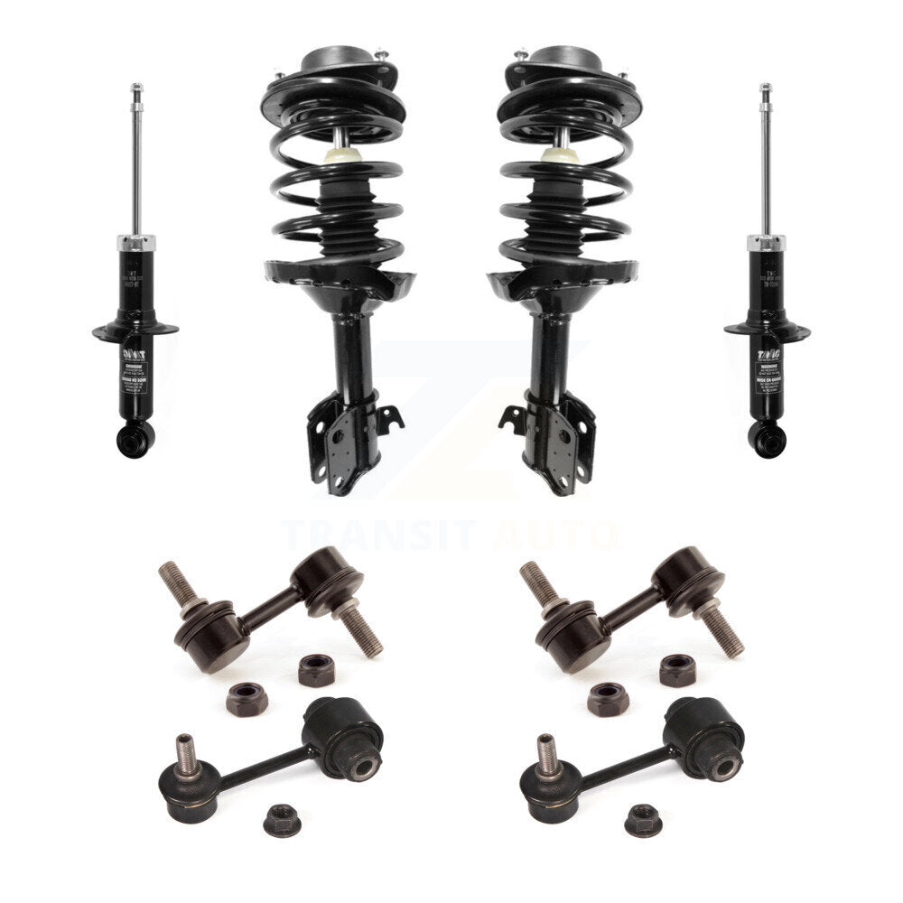 [Avant et Arrière] Ensemble de jambe de suspension avec ressort hélicoïdal pour Subaru Impreza KSS-107731