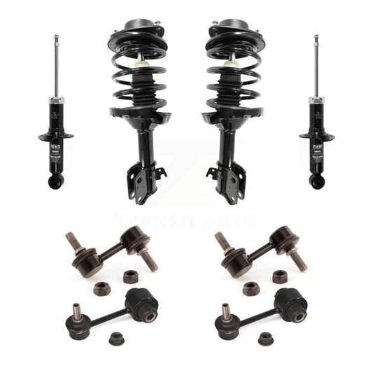 [Avant et Arrière] Ensemble de jambe de suspension avec ressort hélicoïdal pour Subaru Impreza KSS-107731