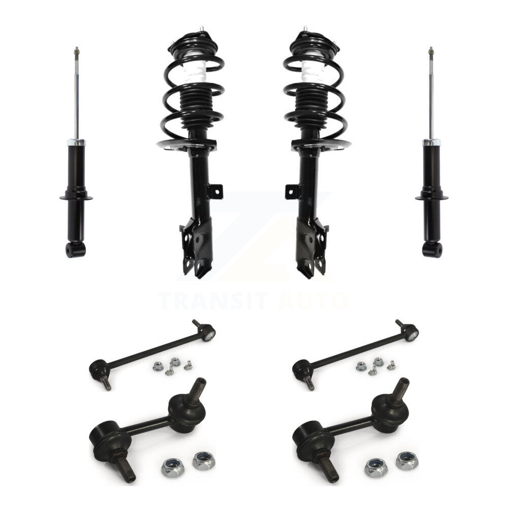 [Avant et Arrière] Ensemble de jambe de suspension avec ressort hélicoïdal pour Jeep Dodge Caliber KSS-107733