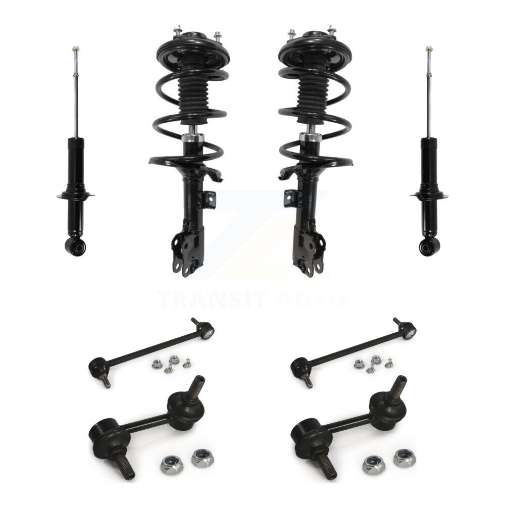 [Avant et Arrière] Ensemble de jambe de suspension avec ressort hélicoïdal pour Mitsubishi Lancer KSS-107734