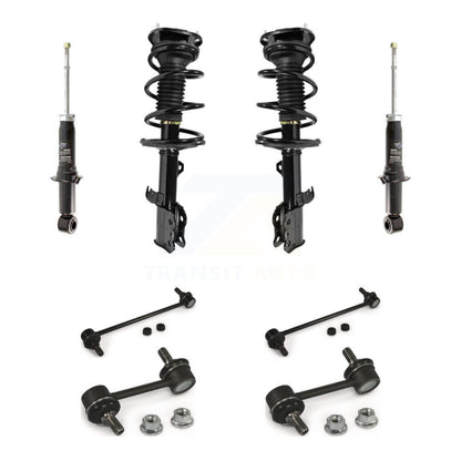 [Avant et Arrière] Ensemble de jambe de suspension avec ressort hélicoïdal pour 2003-2006 Toyota Corolla KSS-107735