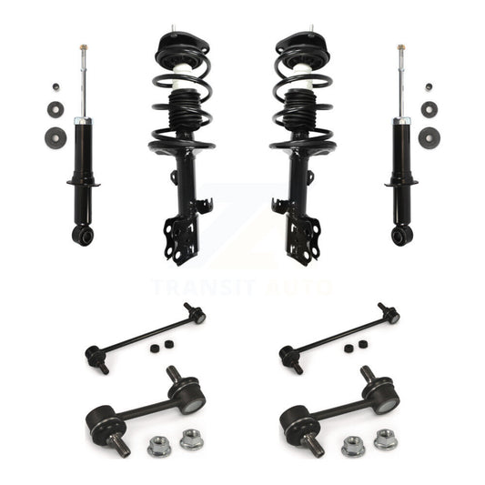 [Avant et Arrière] Ensemble de jambe de suspension avec ressort hélicoïdal pour 2010 Pontiac Vibe FWD KSS-107736