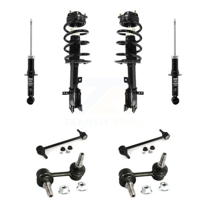 [Avant et Arrière] Ensemble de jambe de suspension avec ressort hélicoïdal pour 11-19 Dodge Journey 3.6L KSS-107737