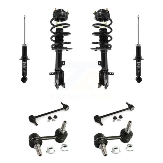 [Avant et Arrière] Ensemble de jambe de suspension avec ressort hélicoïdal pour 11-19 Dodge Journey 3.6L KSS-107737