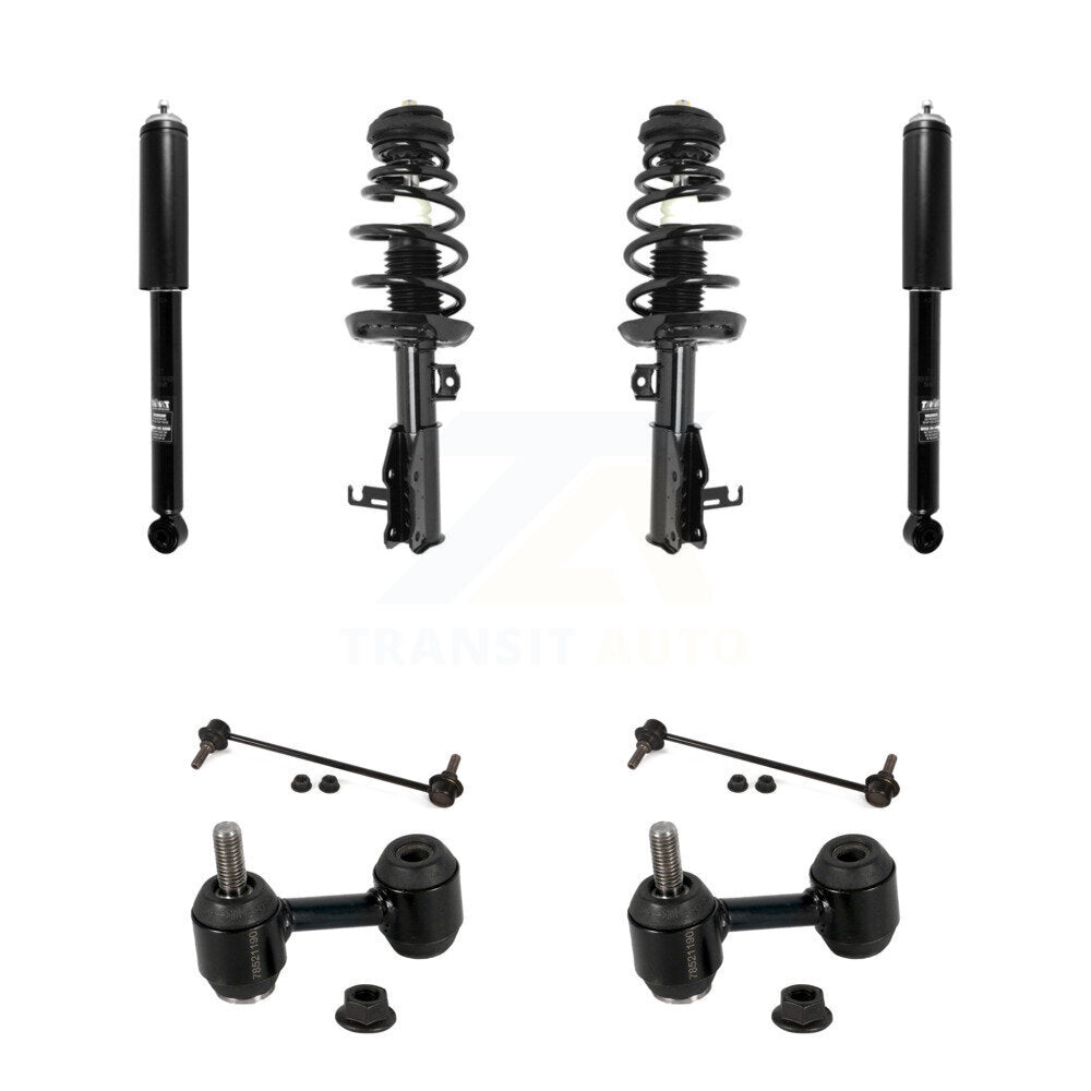[Avant et Arrière] Ensemble de jambe de suspension avec ressort hélicoïdal pour Chevrolet Malibu Impala KSS-107740