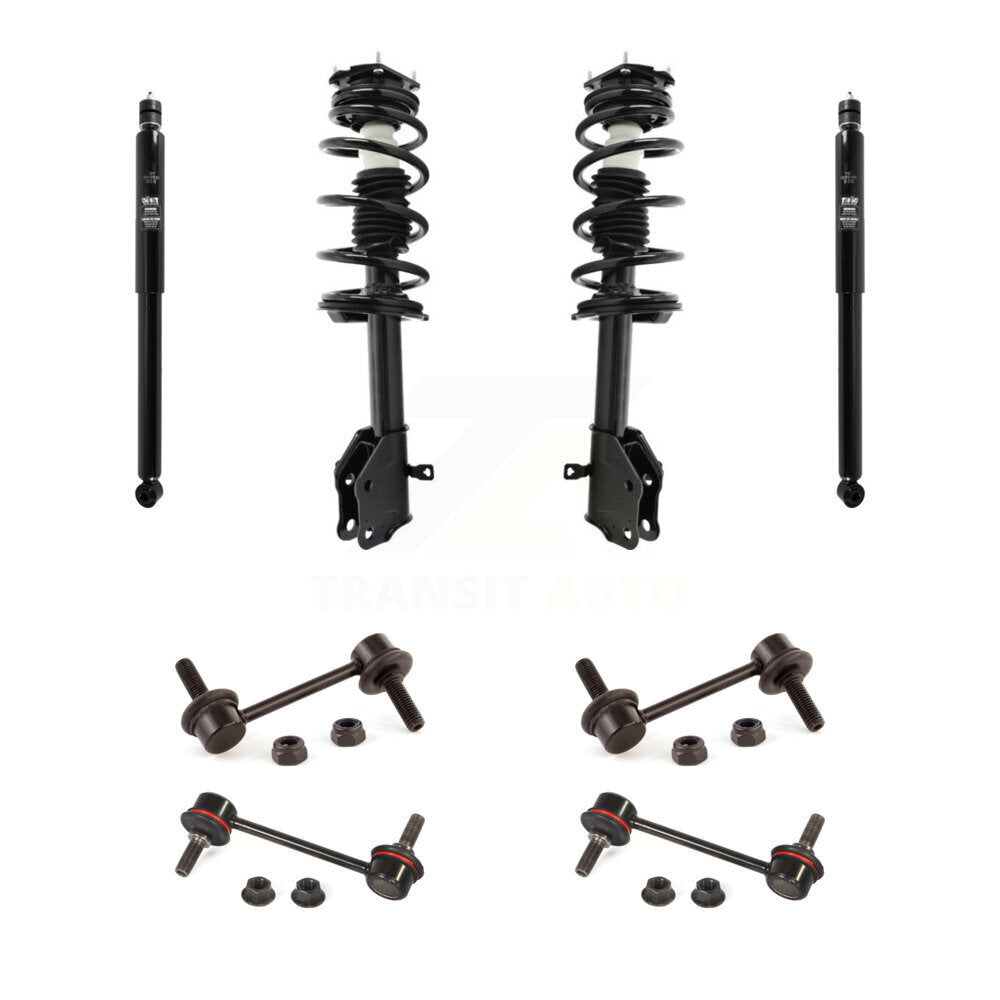 [Avant et Arrière] Ensemble de jambe de suspension avec ressort hélicoïdal pour Ford Edge Lincoln MKX KSS-107752
