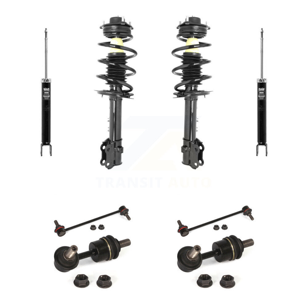 [Avant et Arrière] Ensemble de jambe de suspension avec ressort hélicoïdal pour Hyundai Tucson Kia KSS-107754