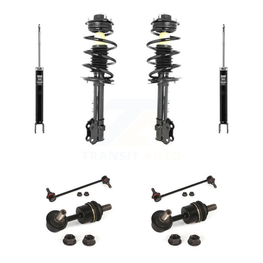 [Avant et Arrière] Ensemble de jambe de suspension avec ressort hélicoïdal pour Hyundai Tucson Kia KSS-107754
