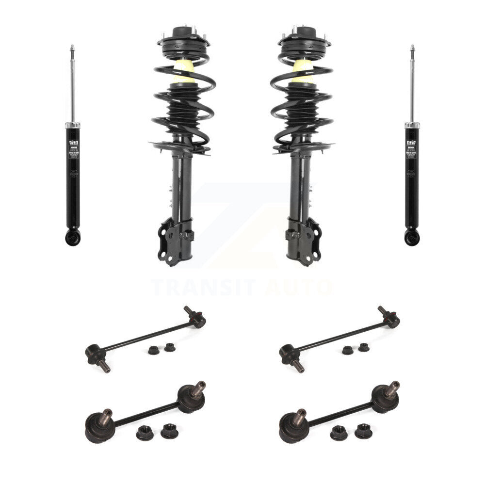 [Avant et Arrière] Ensemble de jambe de suspension avec ressort hélicoïdal pour Kia Sportage KSS-107755