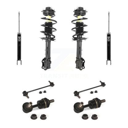 [Avant et Arrière] Ensemble de jambe de suspension avec ressort hélicoïdal pour Hyundai Tucson Kia KSS-107756