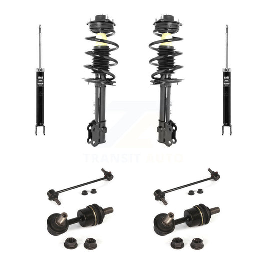 [Avant et Arrière] Ensemble de jambe de suspension avec ressort hélicoïdal pour Hyundai Tucson Kia KSS-107756