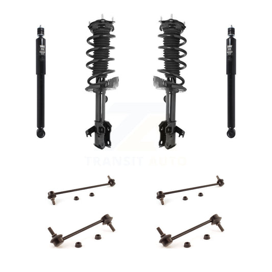 [Avant et Arrière] Ensemble de jambe de suspension avec ressort hélicoïdal pour 2007-2012 Acura RDX KSS-107757