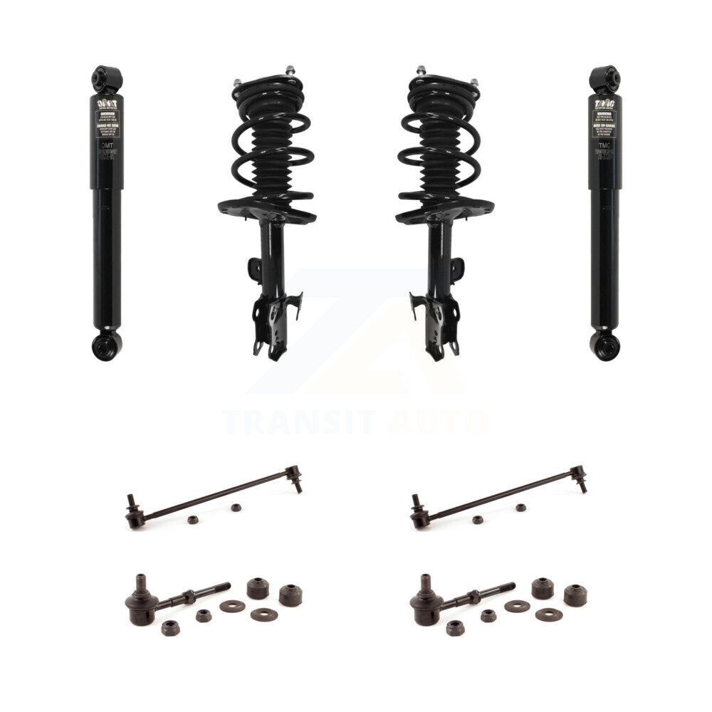 [Avant et Arrière] Ensemble de jambe de suspension avec ressort hélicoïdal pour Toyota RAV4 KSS-107758