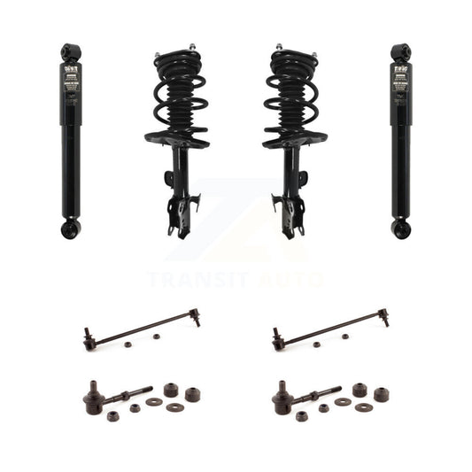 [Avant et Arrière] Ensemble de jambe de suspension avec ressort hélicoïdal pour Toyota RAV4 KSS-107758