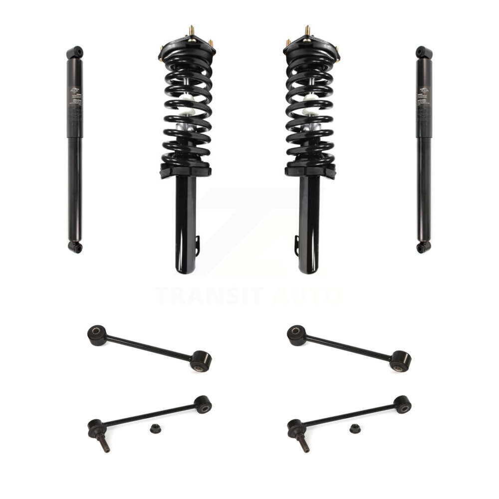 [Avant et Arrière] Ensemble de jambe de suspension avec ressort hélicoïdal pour Jeep Grand Cherokee KSS-107760
