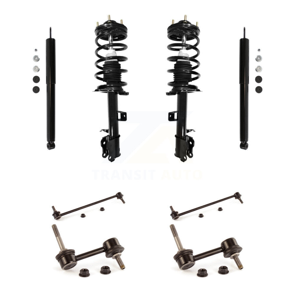 [Avant et Arrière] Ensemble de jambe de suspension avec ressort hélicoïdal pour Ford Escape Mazda KSS-107761