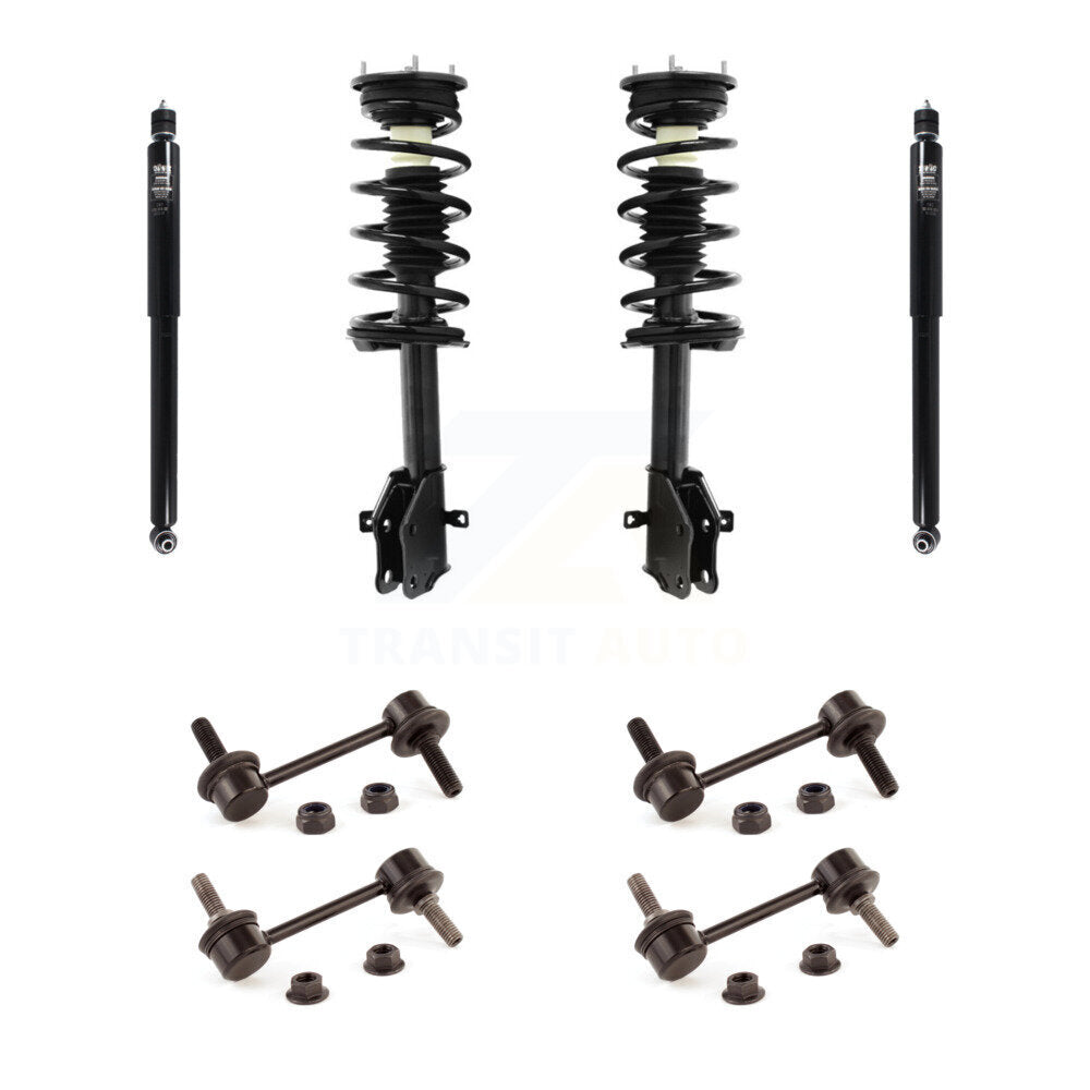 [Avant et Arrière] Ensemble de jambe de suspension avec ressort hélicoïdal pour Ford Edge Lincoln MKX KSS-107762