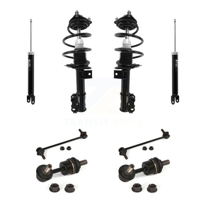 [Avant et Arrière] Ensemble de jambe de suspension avec ressort hélicoïdal pour Hyundai Sonata Kia KSS-107763