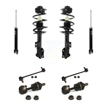 [Avant et Arrière] Ensemble de jambe de suspension avec ressort hélicoïdal pour Hyundai Sonata Kia KSS-107764