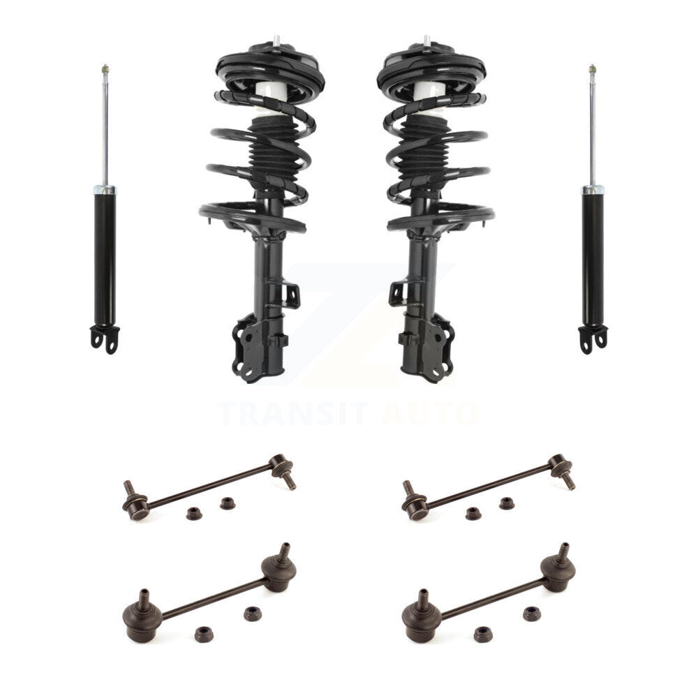 [Avant et Arrière] Ensemble de jambe de suspension avec ressort hélicoïdal pour Kia Rondo Optima KSS-107765