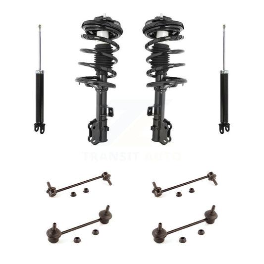 [Avant et Arrière] Ensemble de jambe de suspension avec ressort hélicoïdal pour Kia Rondo Optima KSS-107765