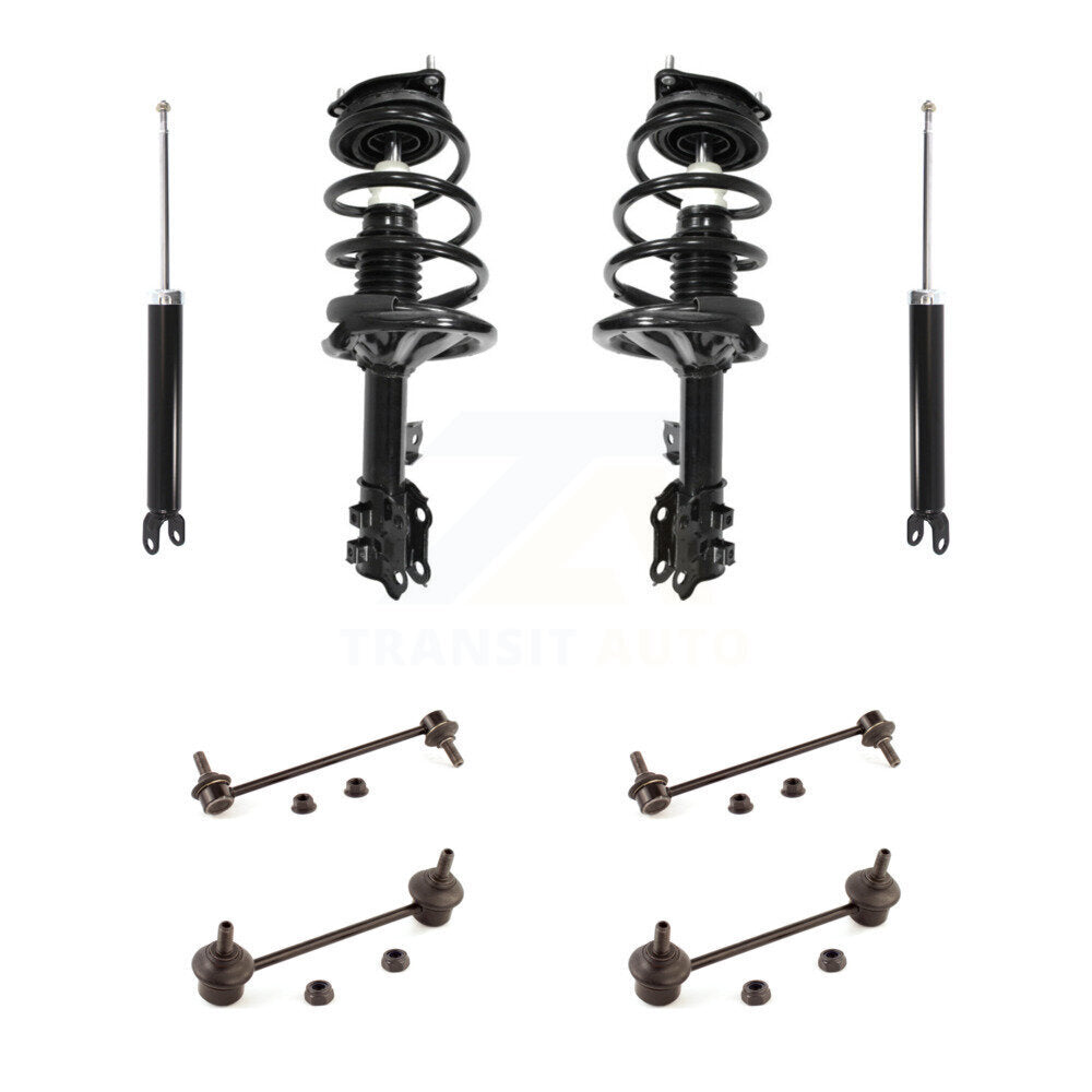 [Avant et Arrière] Ensemble de jambe de suspension avec ressort hélicoïdal pour Hyundai Elantra KSS-107766