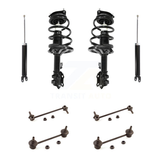 [Avant et Arrière] Ensemble de jambe de suspension avec ressort hélicoïdal pour Hyundai Elantra KSS-107766