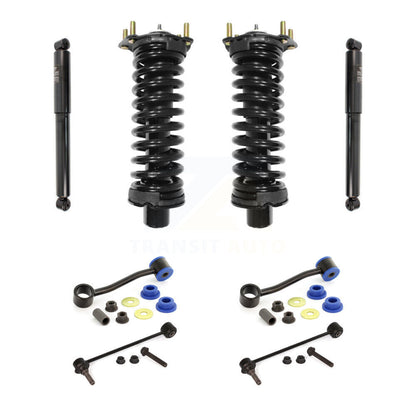 [Avant et Arrière] Ensemble de jambe de suspension avec ressort hélicoïdal pour Jeep Liberty Dodge KSS-107767