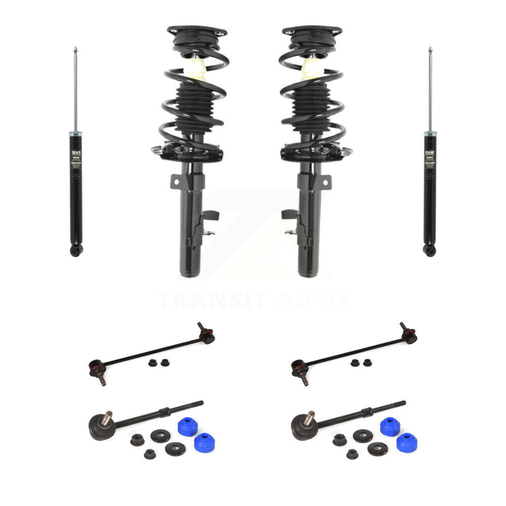 [Avant et Arrière] Ensemble de jambe de suspension avec ressort hélicoïdal pour 2013-2019 Ford Escape KSS-107768