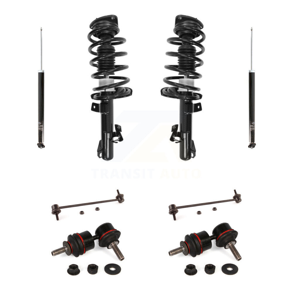 [Avant et Arrière] Ensemble de jambe de suspension avec ressort hélicoïdal pour 2012-2015 Mazda 5 KSS-107769