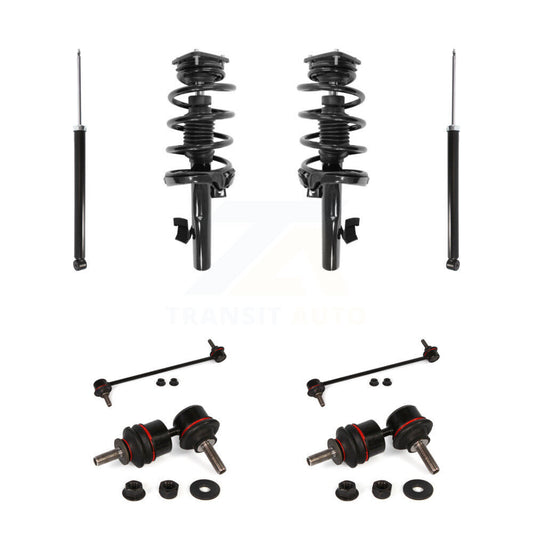 [Avant et Arrière] Ensemble de jambe de suspension avec ressort hélicoïdal pour Volvo S40 C30 V50 KSS-107770